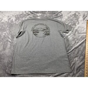 NWT Alpine Design T Shirt/Short Sleeve/ Gray/Men's Large/Rocky Mountain/Colorado